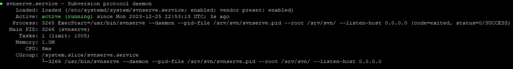 How to setup your own SVN (subversion) server in Ubuntu 20 04